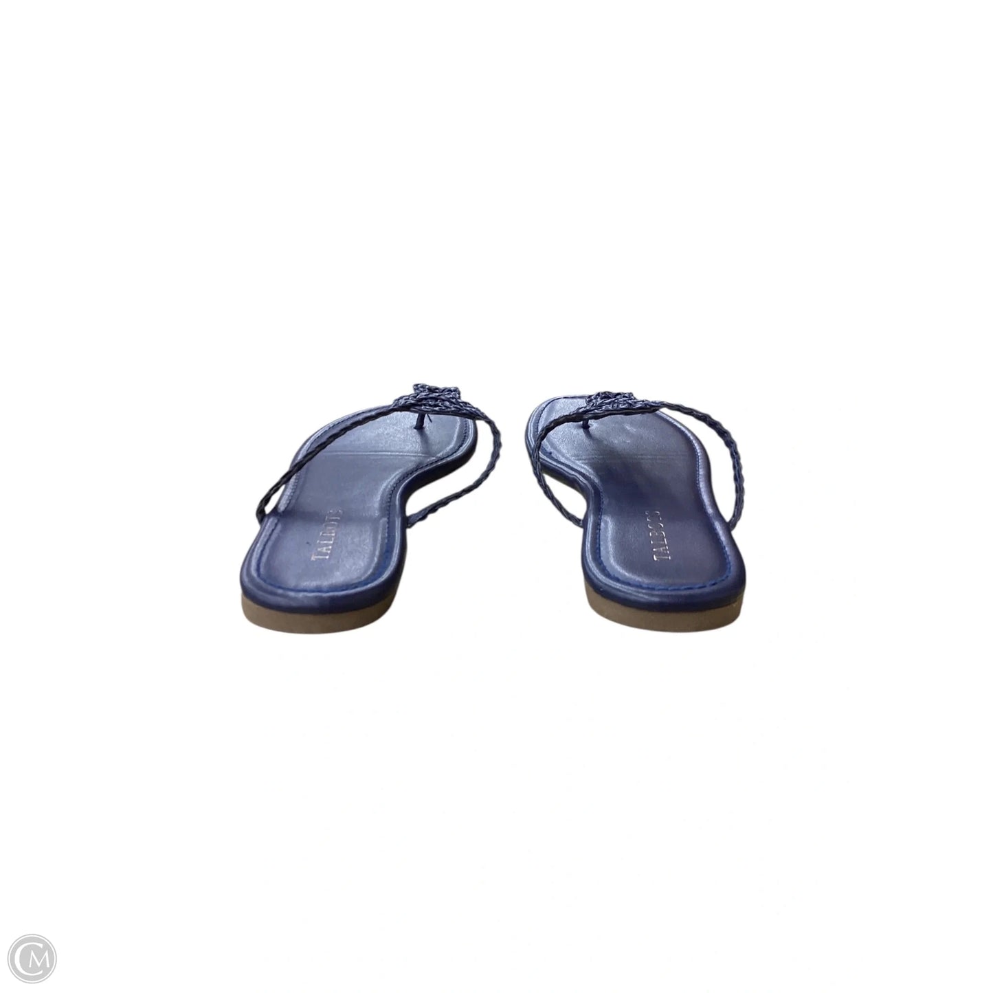 Sandals Flats By Talbots In Navy, Size: 8