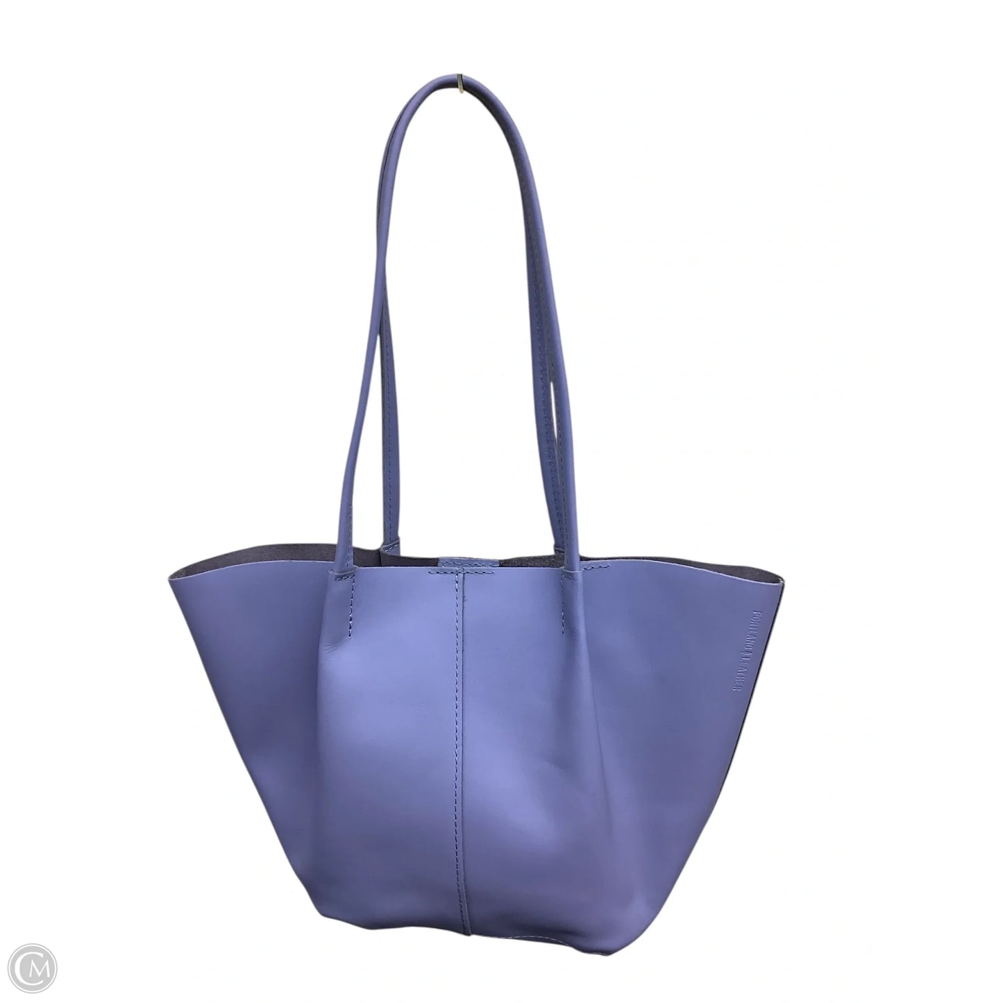 Handbag Leather By Cmc, Size: Medium
