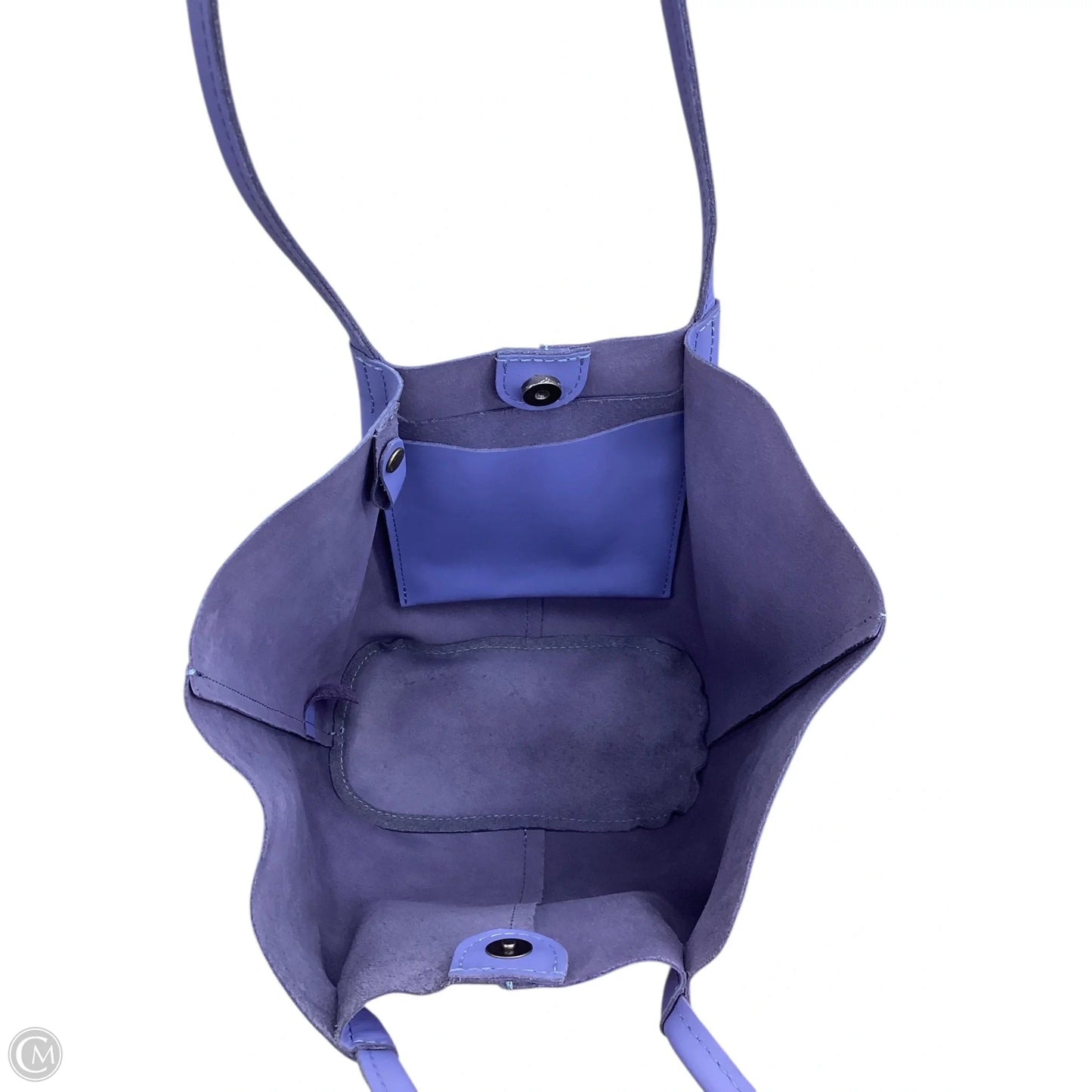Handbag Leather By Cmc, Size: Medium