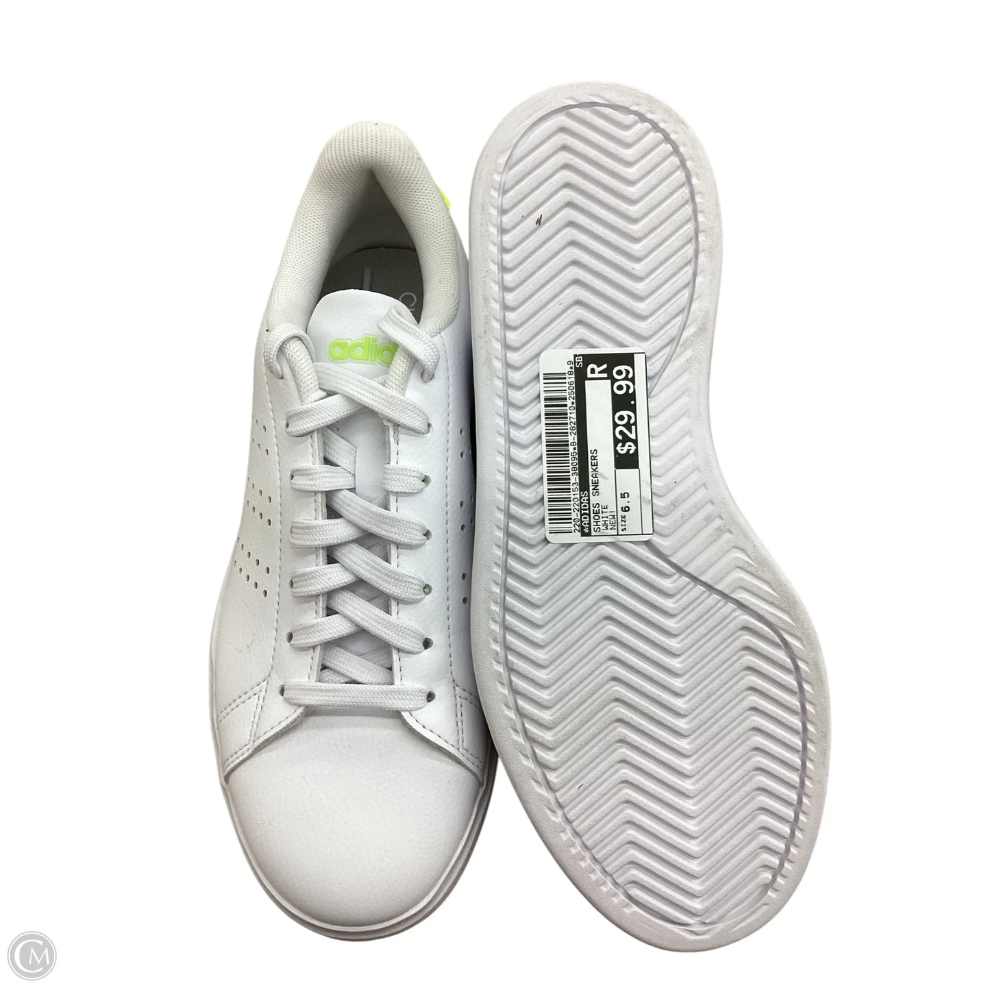 Shoes Sneakers By Adidas In White, Size: 6.5