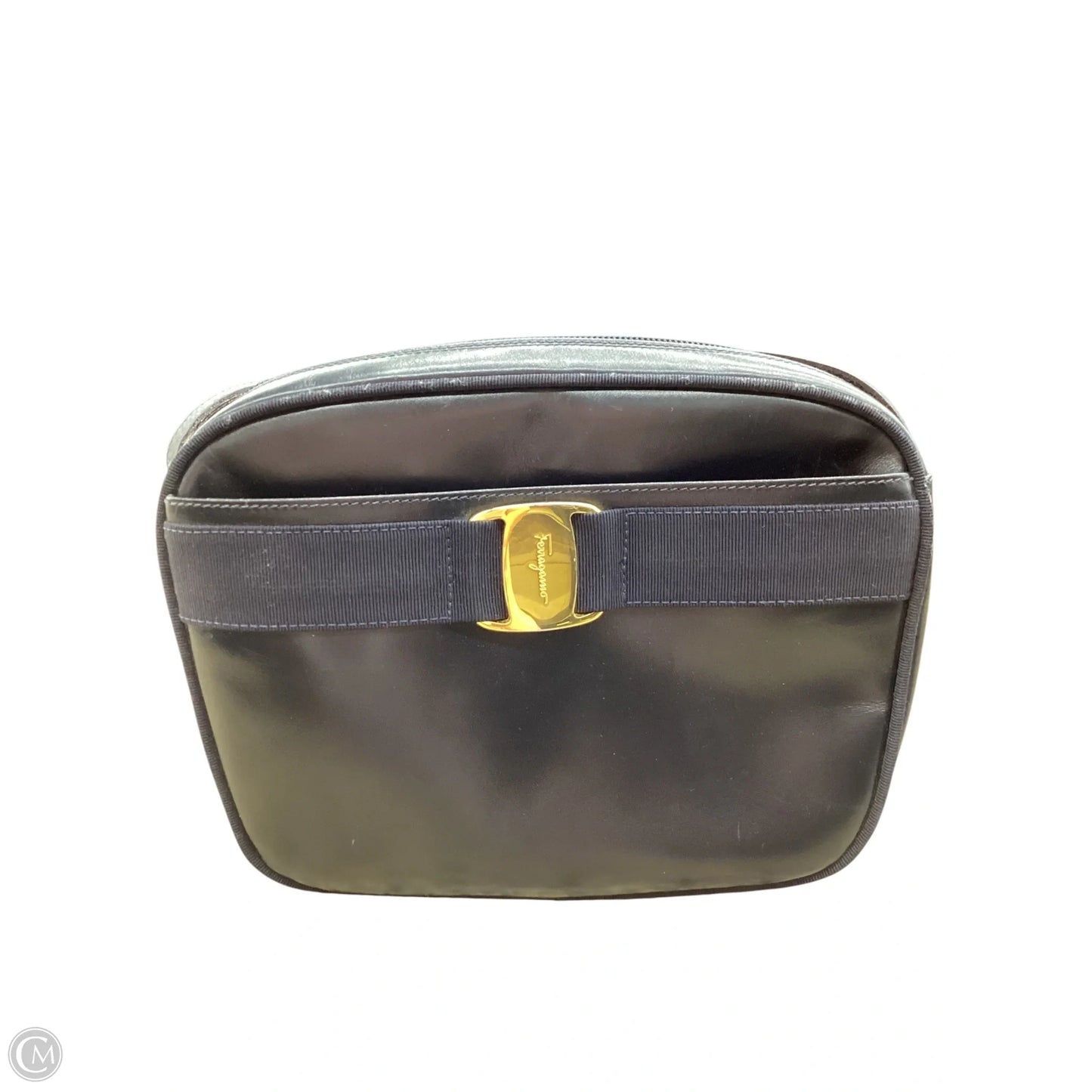 Crossbody Designer By Ferragamo, Size: Medium