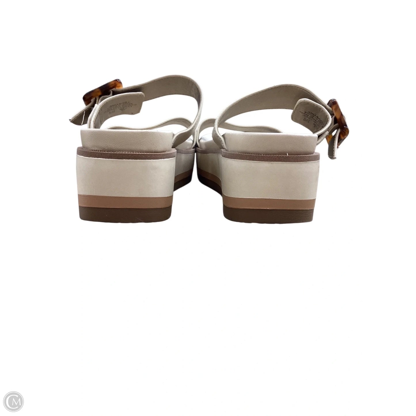 Sandals Heels Platform By Sam Edelman In Tan, Size: 7.5