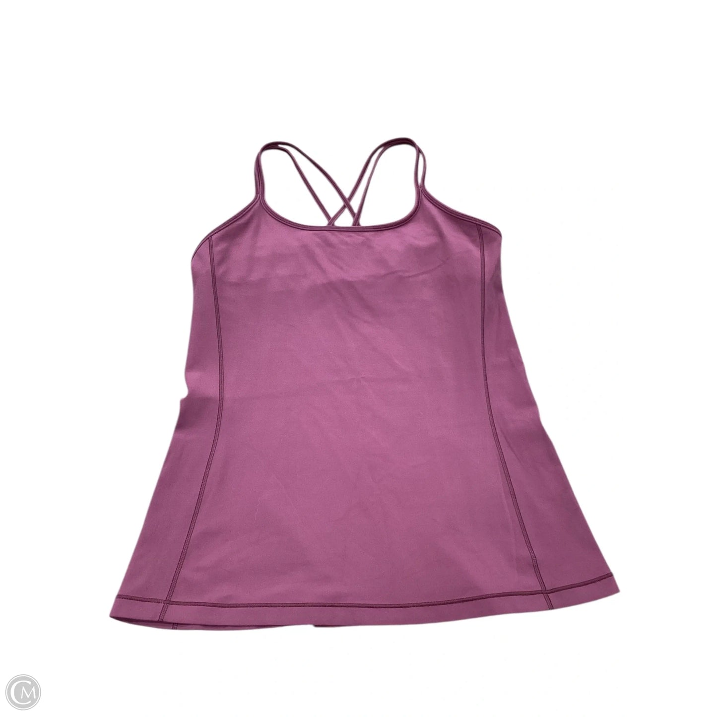 Athletic Tank Top By Lululemon In Mauve, Size: 8