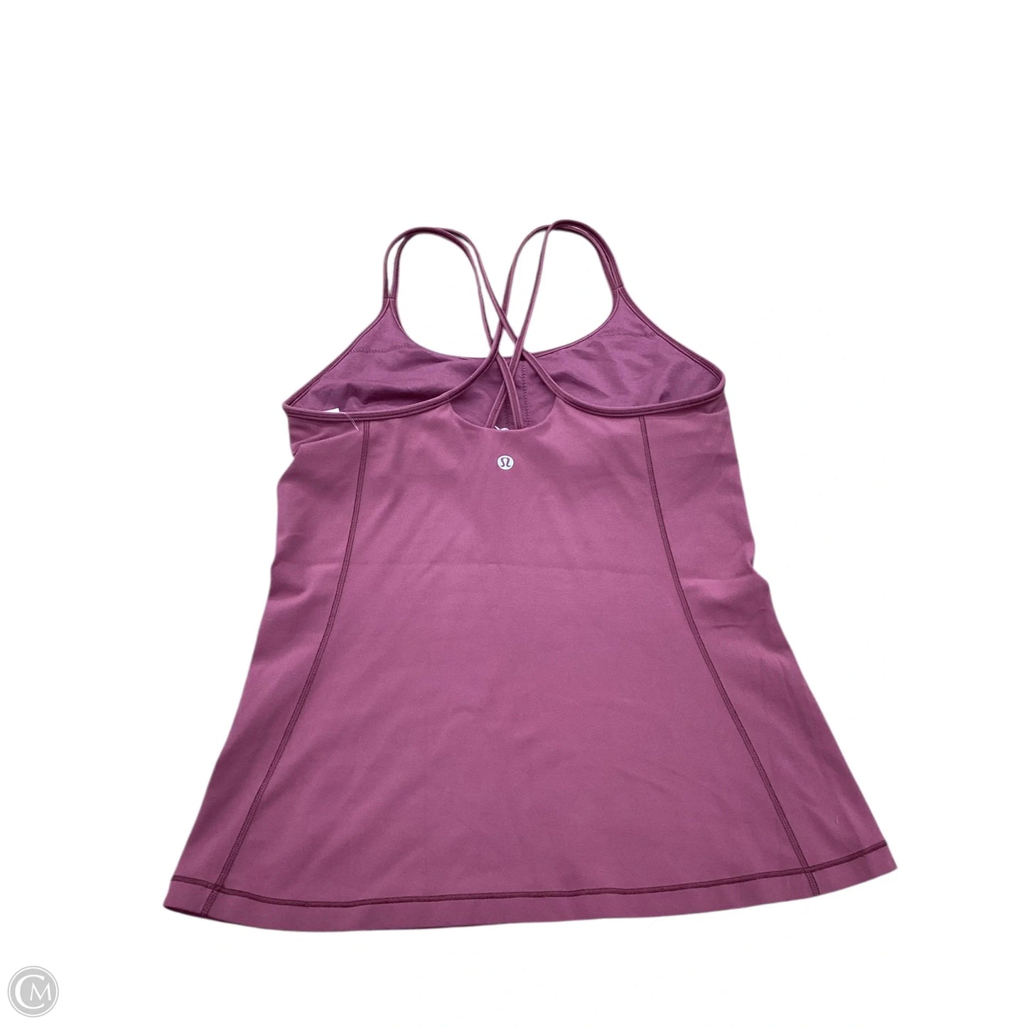 Athletic Tank Top By Lululemon In Mauve, Size: 8