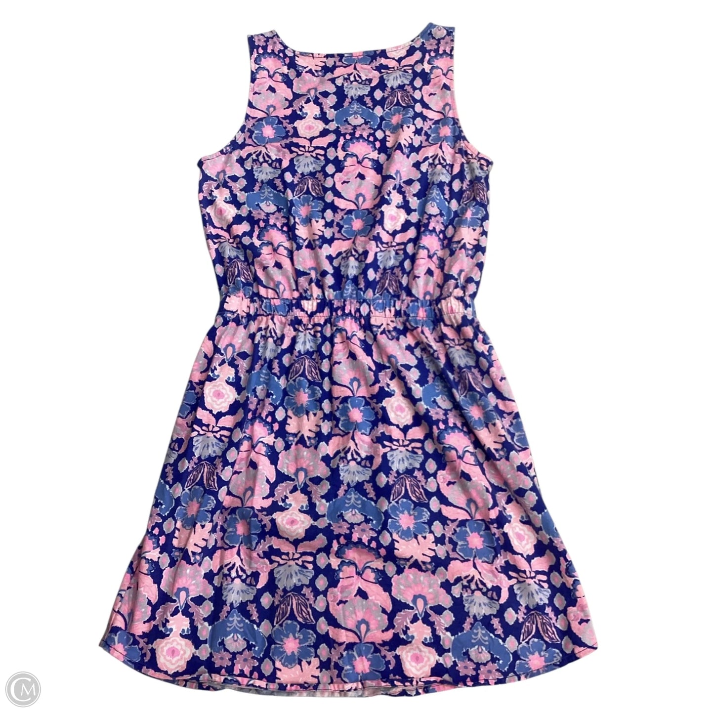 Dress Designer By Lilly Pulitzer In Blue & Pink, Size: M