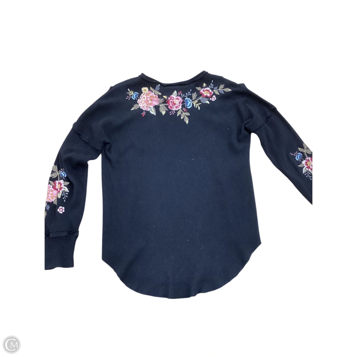 Top Long Sleeve By Johnny Was In Black, Size: S