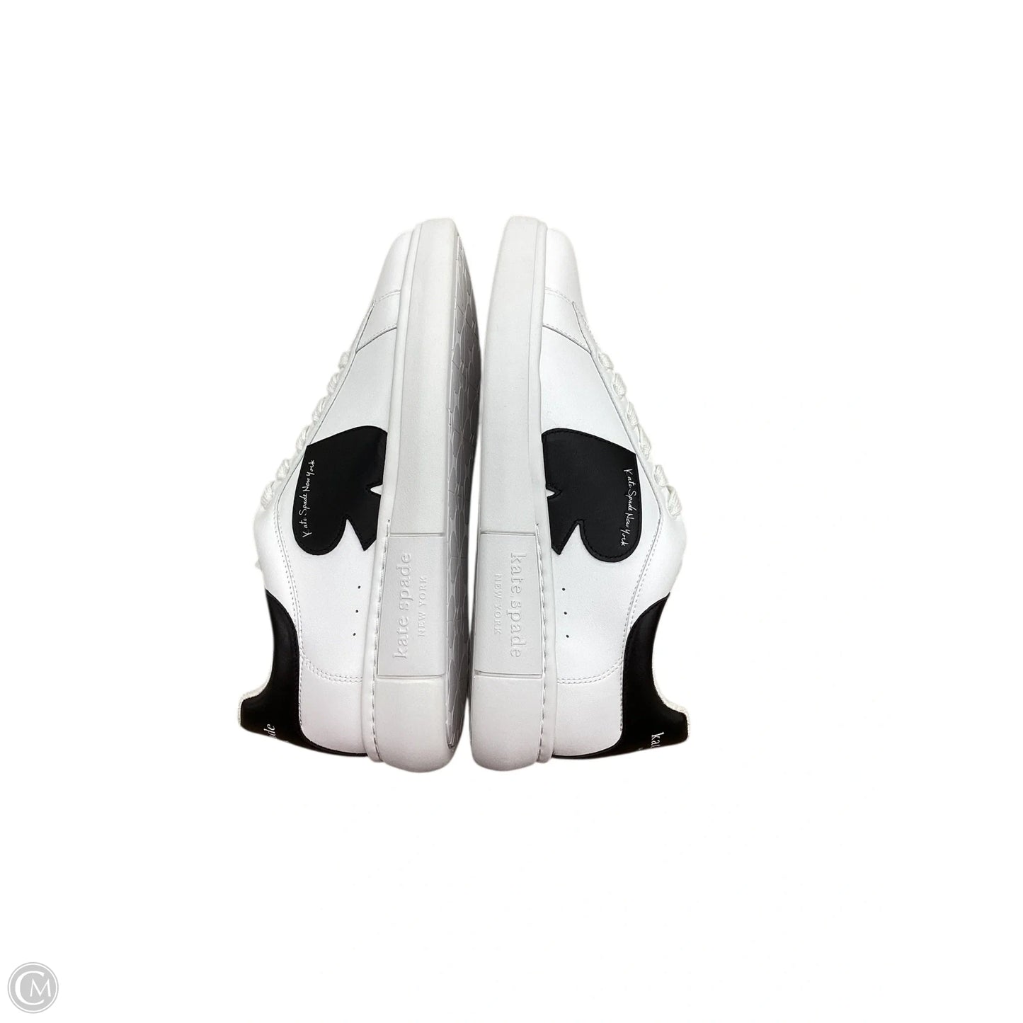 Shoes Designer By Kate Spade In Black & White, Size: 10