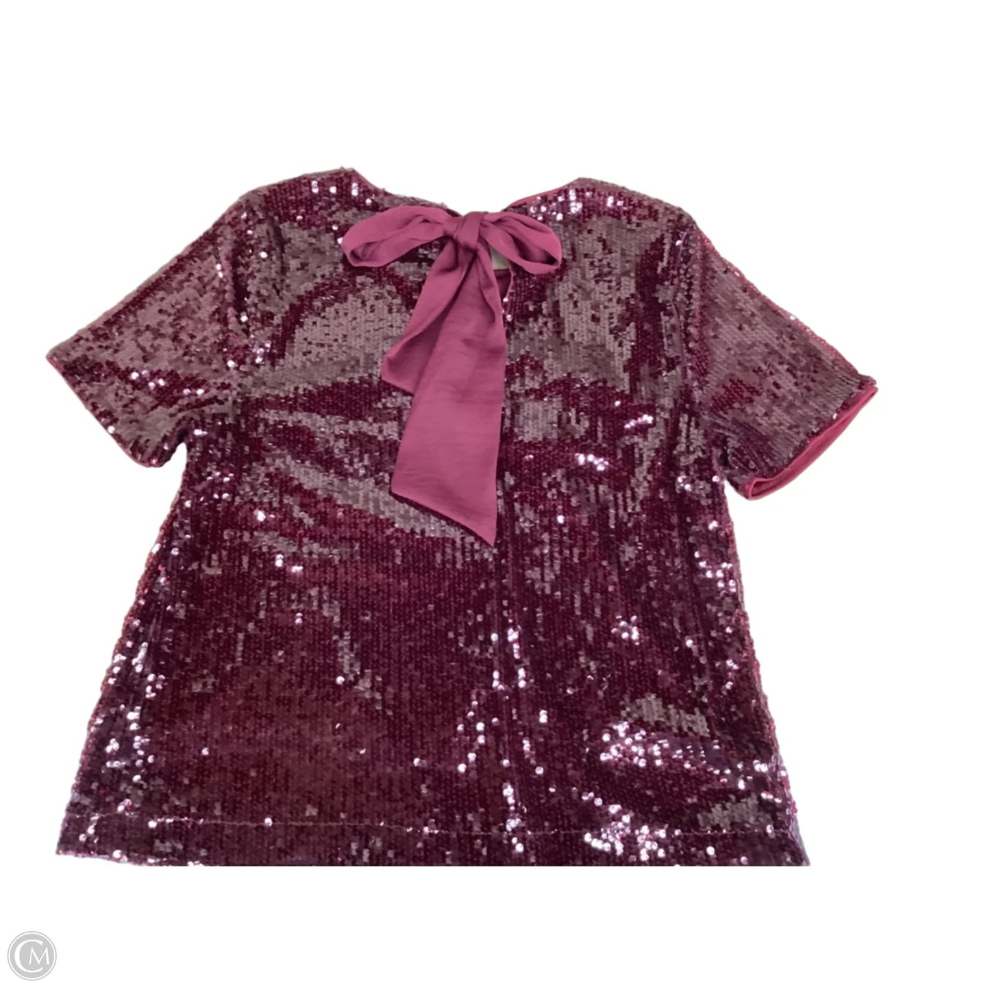 Top Short Sleeve By Nine West In Red, Size: S