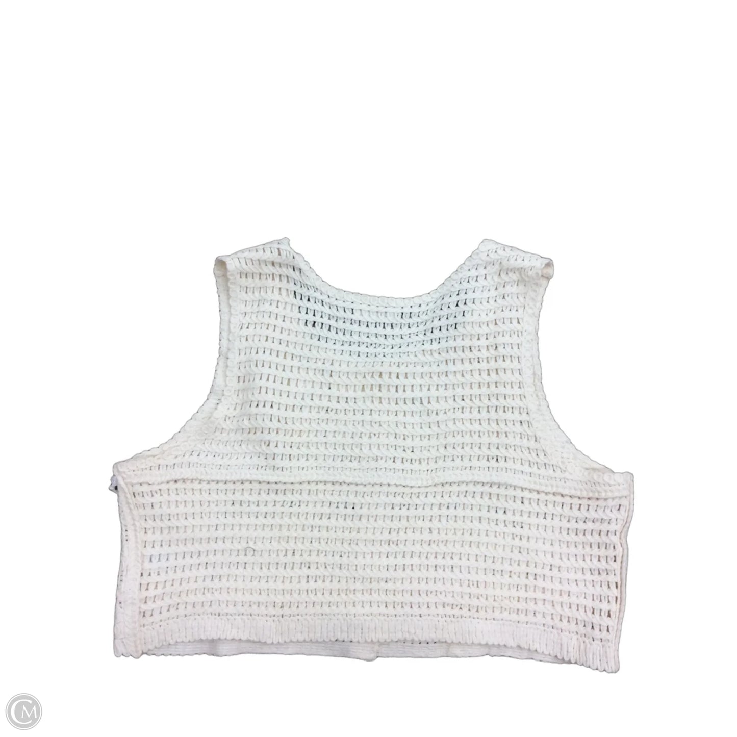 Vest Sweater By Lc Lauren Conrad In Cream, Size: Xl