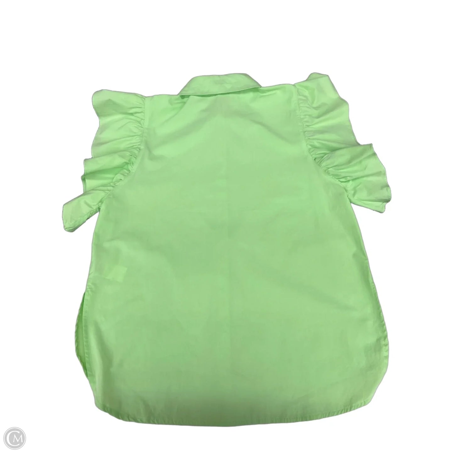 Top Sleeveless By Clothes Mentor In Green, Size: L