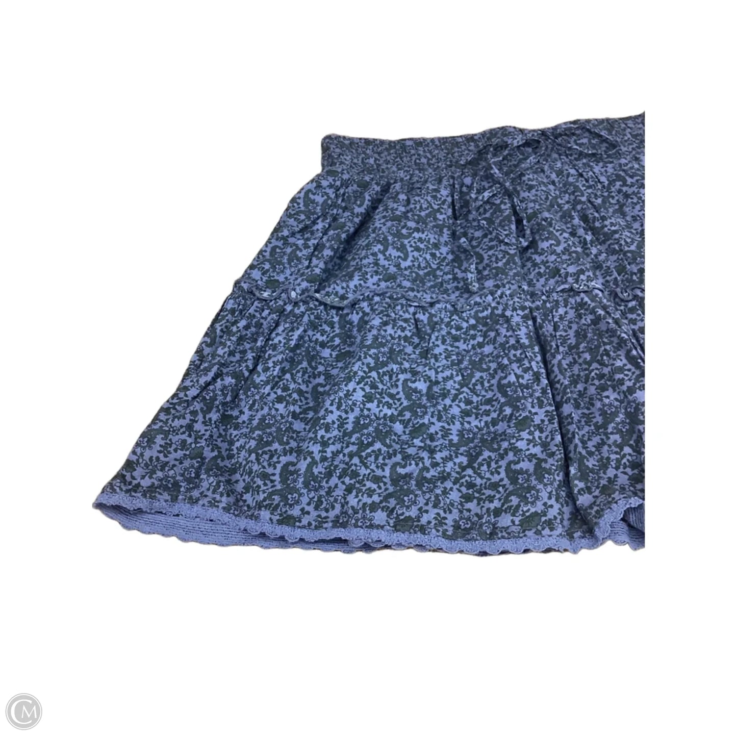 Skirt Mini & Short By Natural Life In Blue, Size: M