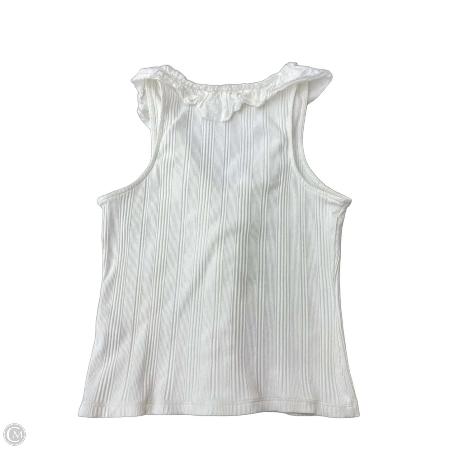 Top Sleeveless By Pilcro In White, Size: L