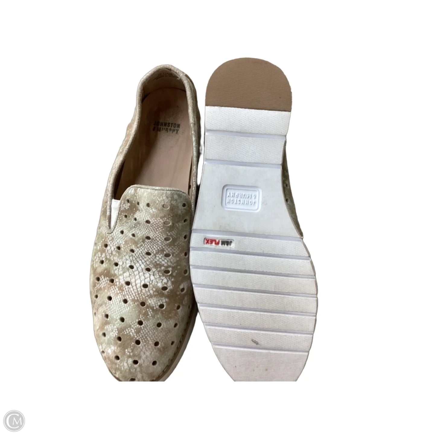 Shoes Flats By Johnston & Murphy In Tan, Size: 8