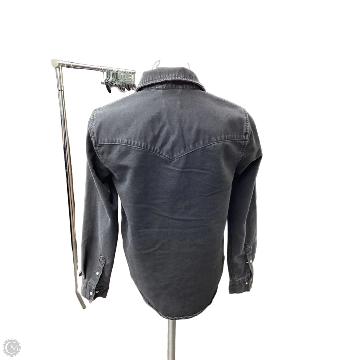 Top Long Sleeve By Levis In Black, Size: S