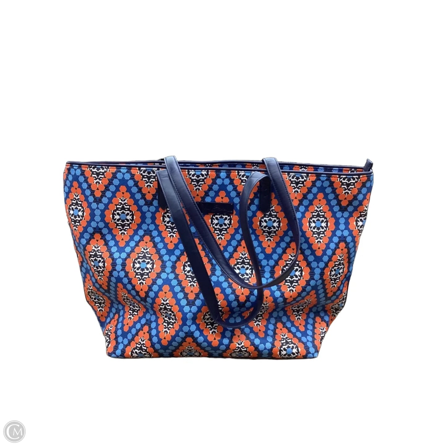 Handbag By Vera Bradley, Size: Large