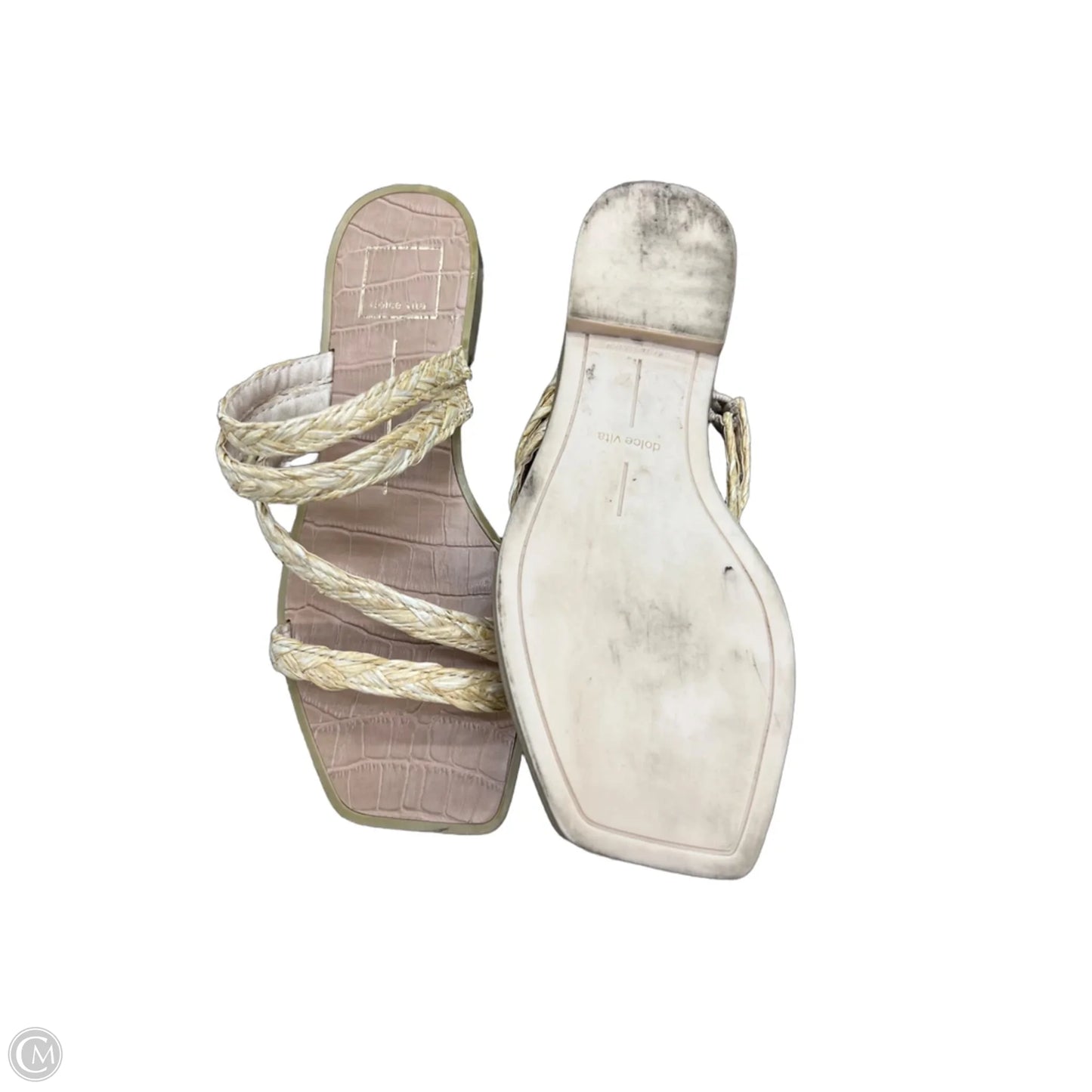 Sandals Flats By Dolce Vita In Tan, Size: 6.5