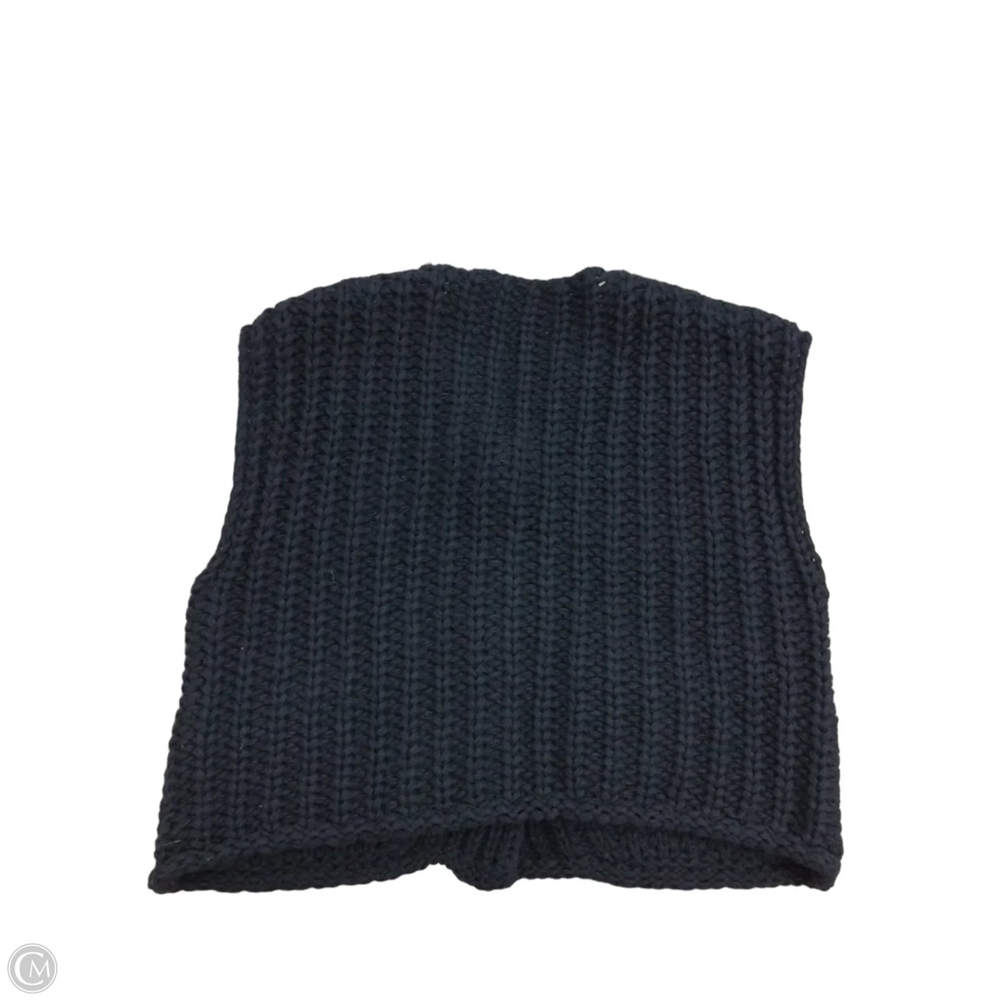 Sweater Short Sleeve By Clothes Mentor In Black, Size: S