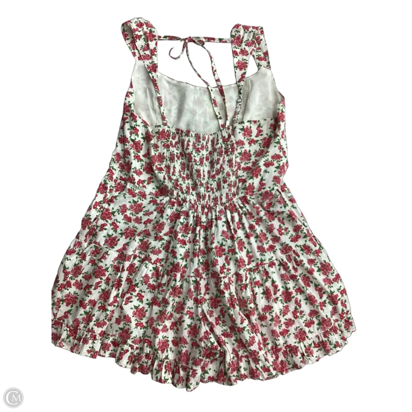 Romper By Wild Fable In Pink & White, Size: Xl