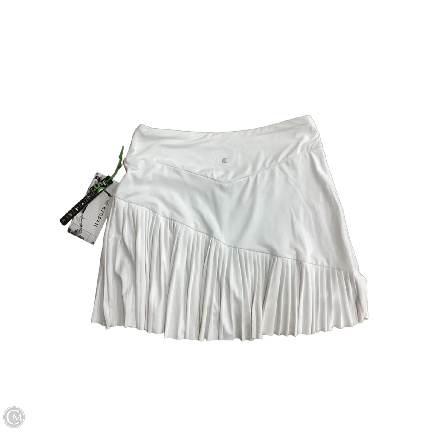 Athletic Skort By Kyodan In White, Size: S