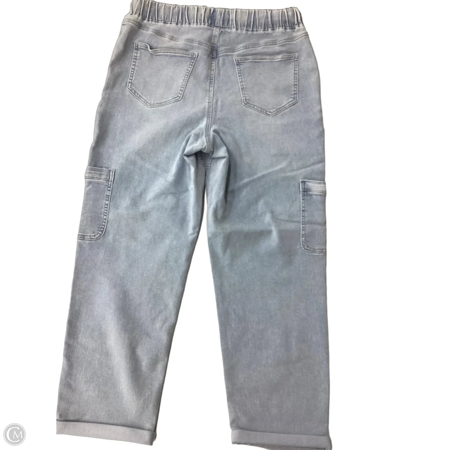 Jeans Cropped By Maurices In Blue Denim, Size: M