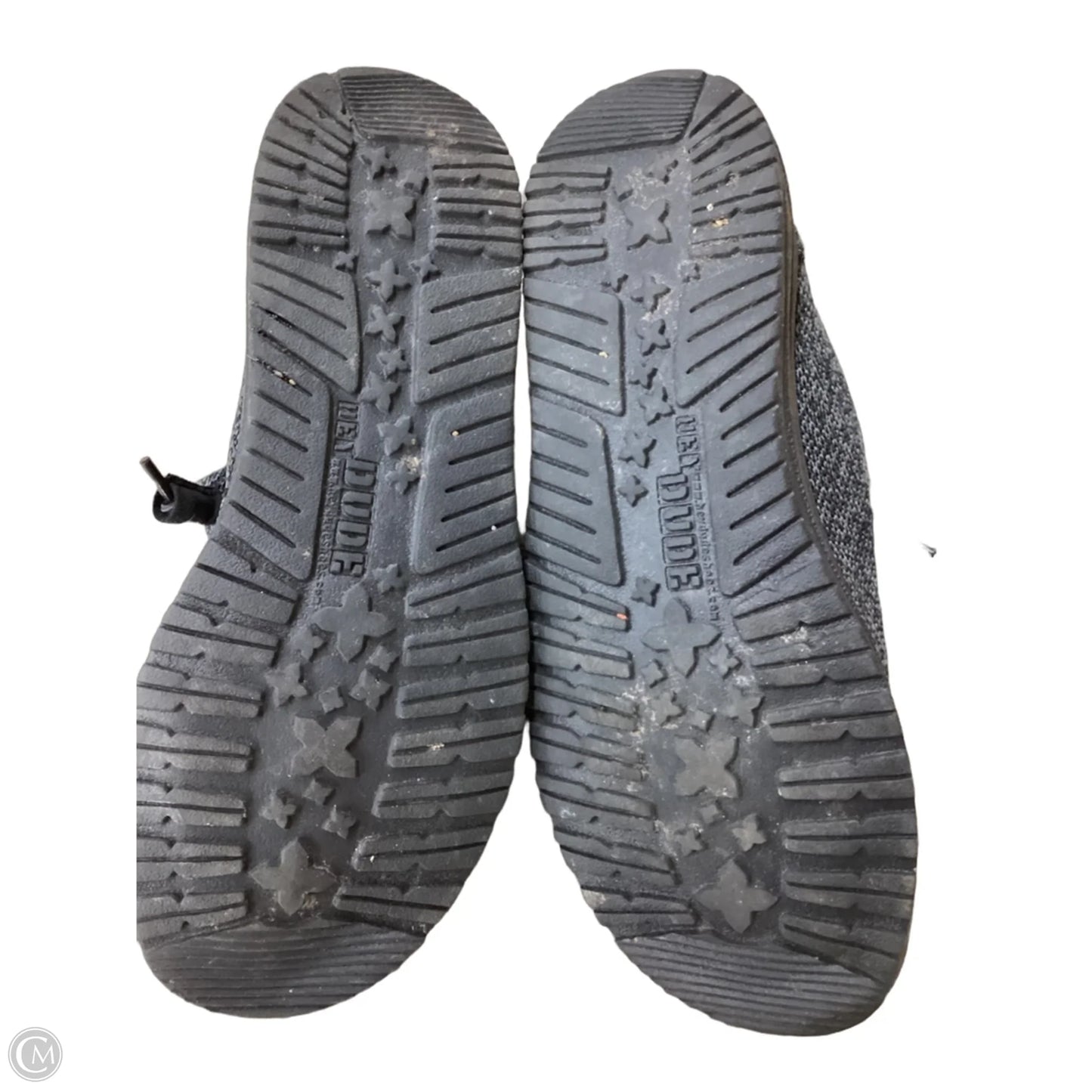Shoes Flats By Hey Dude In Black, Size: 9