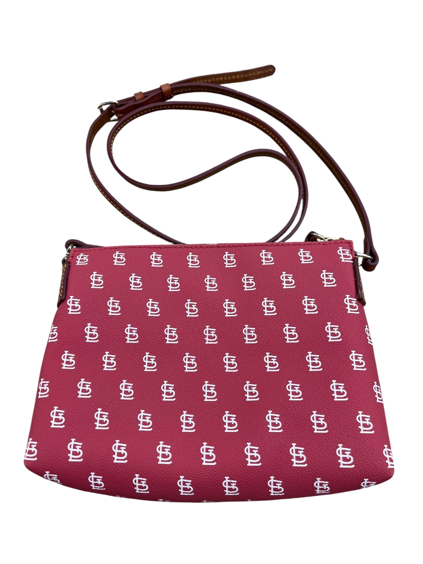 Crossbody Designer By Dooney And Bourke In Red, Size:Small