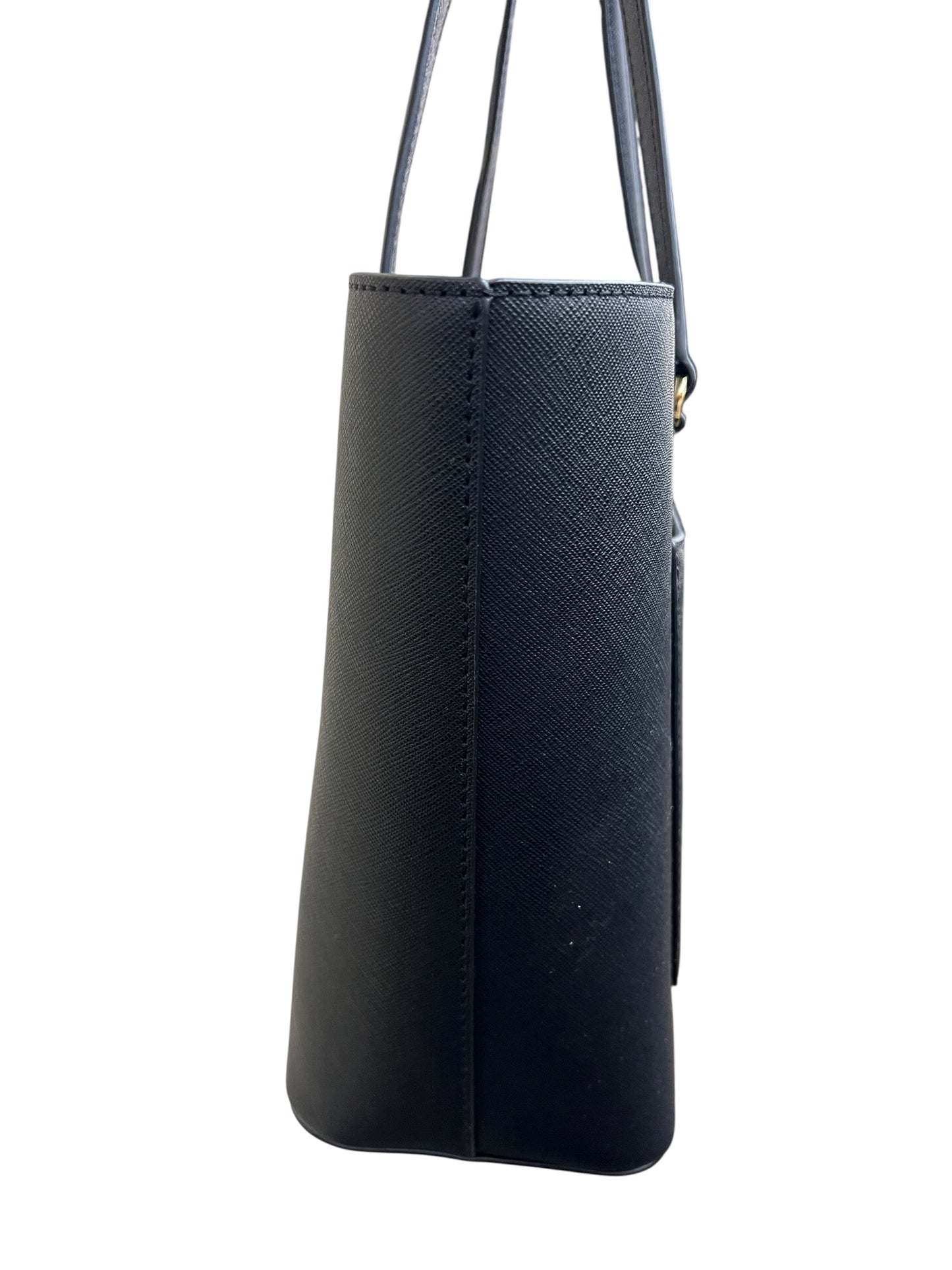 Handbag By Lauren By Ralph Lauren In Black, Size:Medium