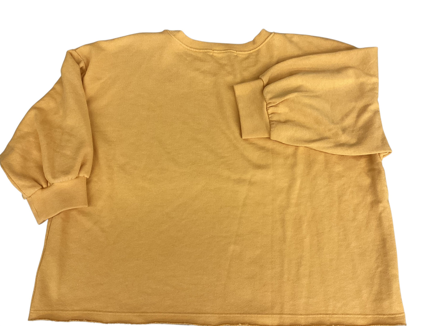 Sweatshirt Crewneck By Michael Stars In Orange, Size: S