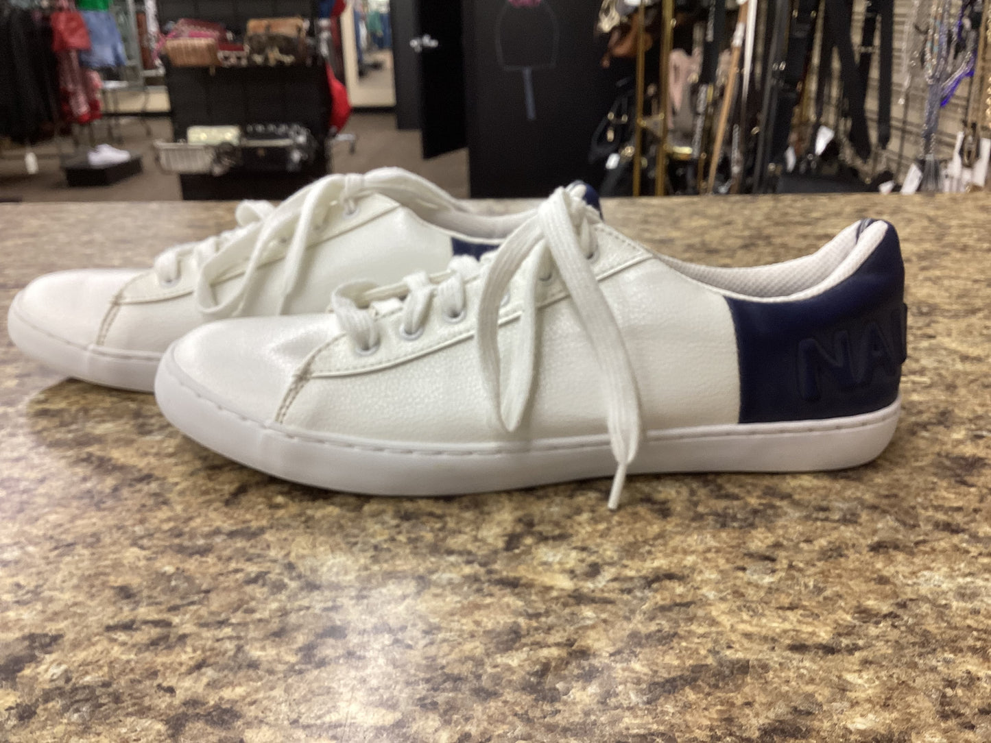 Shoes Sneakers By Nautica In White, Size: 10