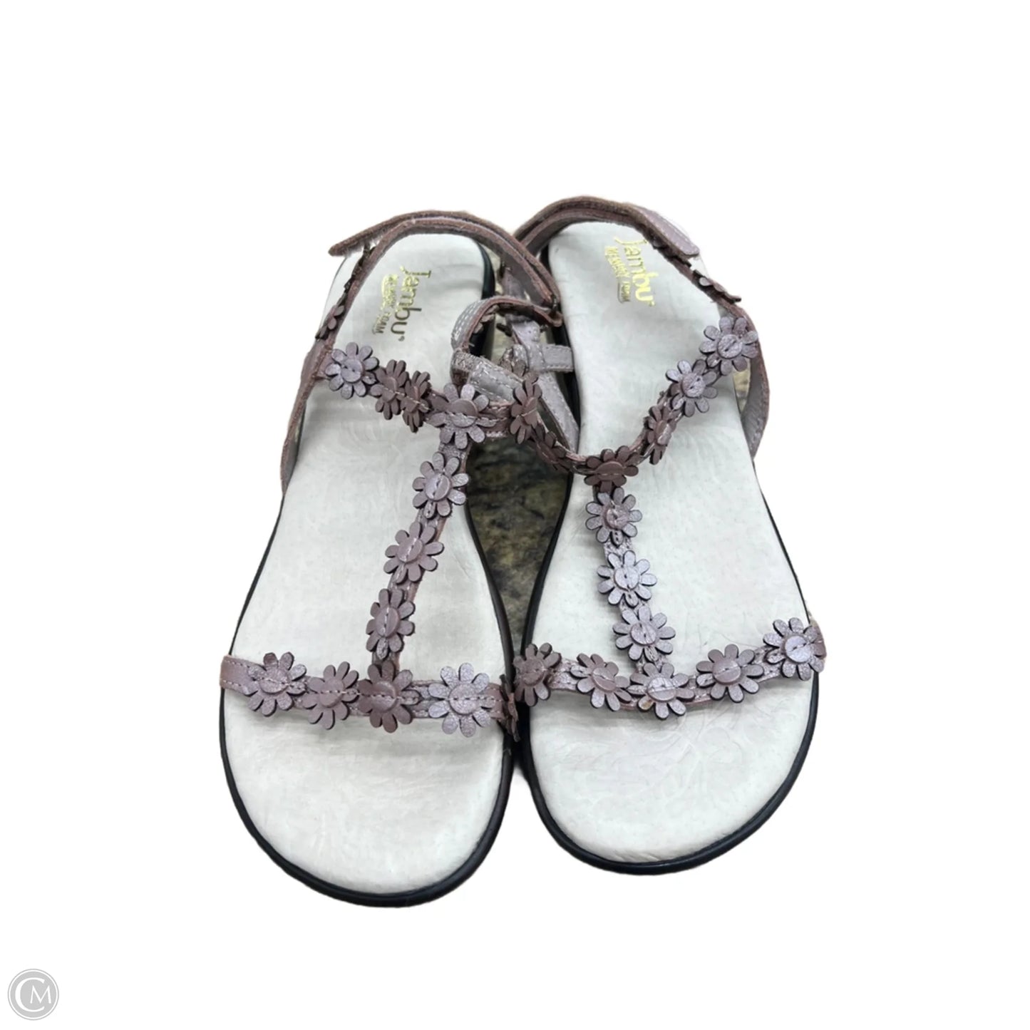 Sandals Flats By Jambu In Purple, Size: 8
