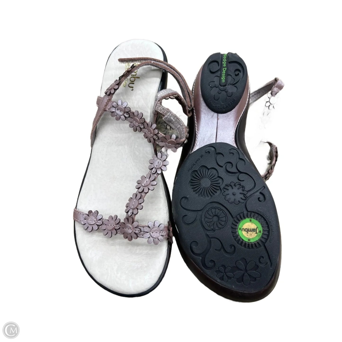 Sandals Flats By Jambu In Purple, Size: 8