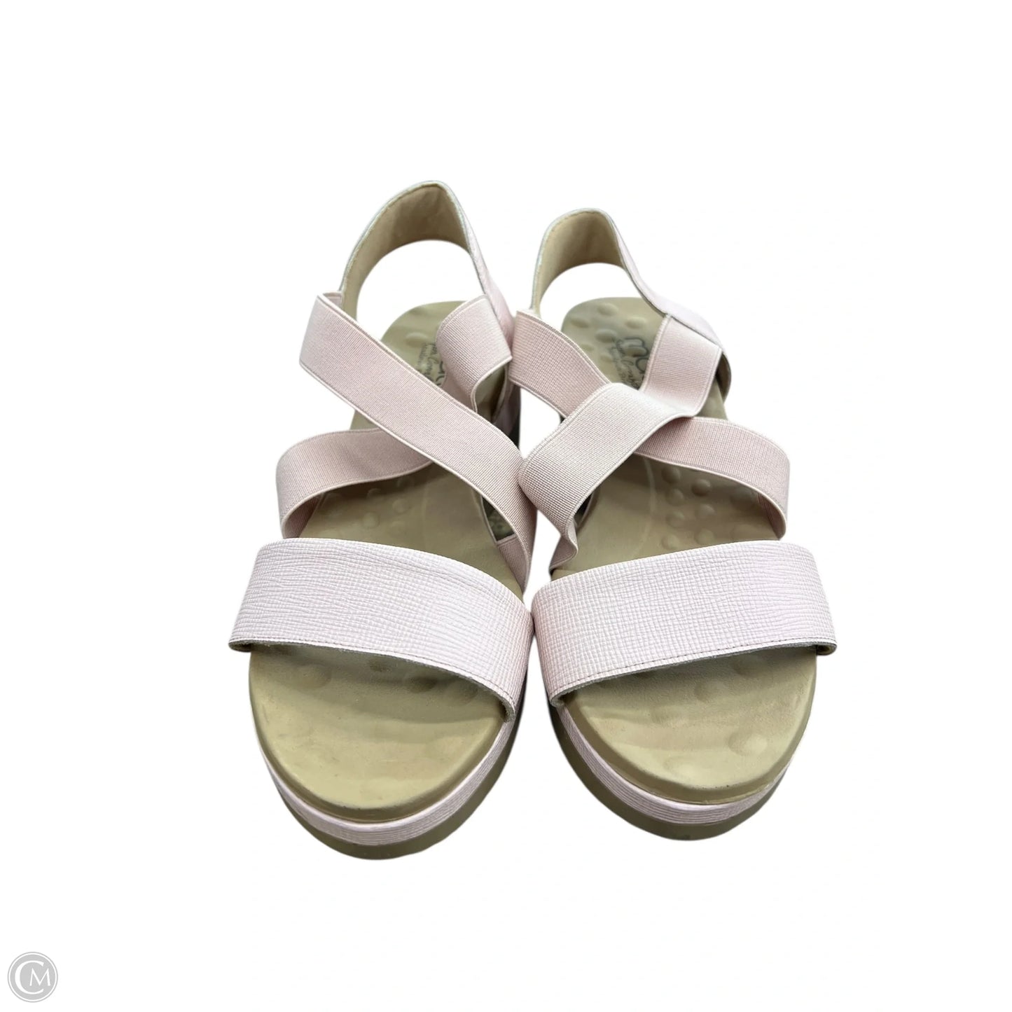 Sandals Flats By Clothes Mentor In Pink, Size: 8