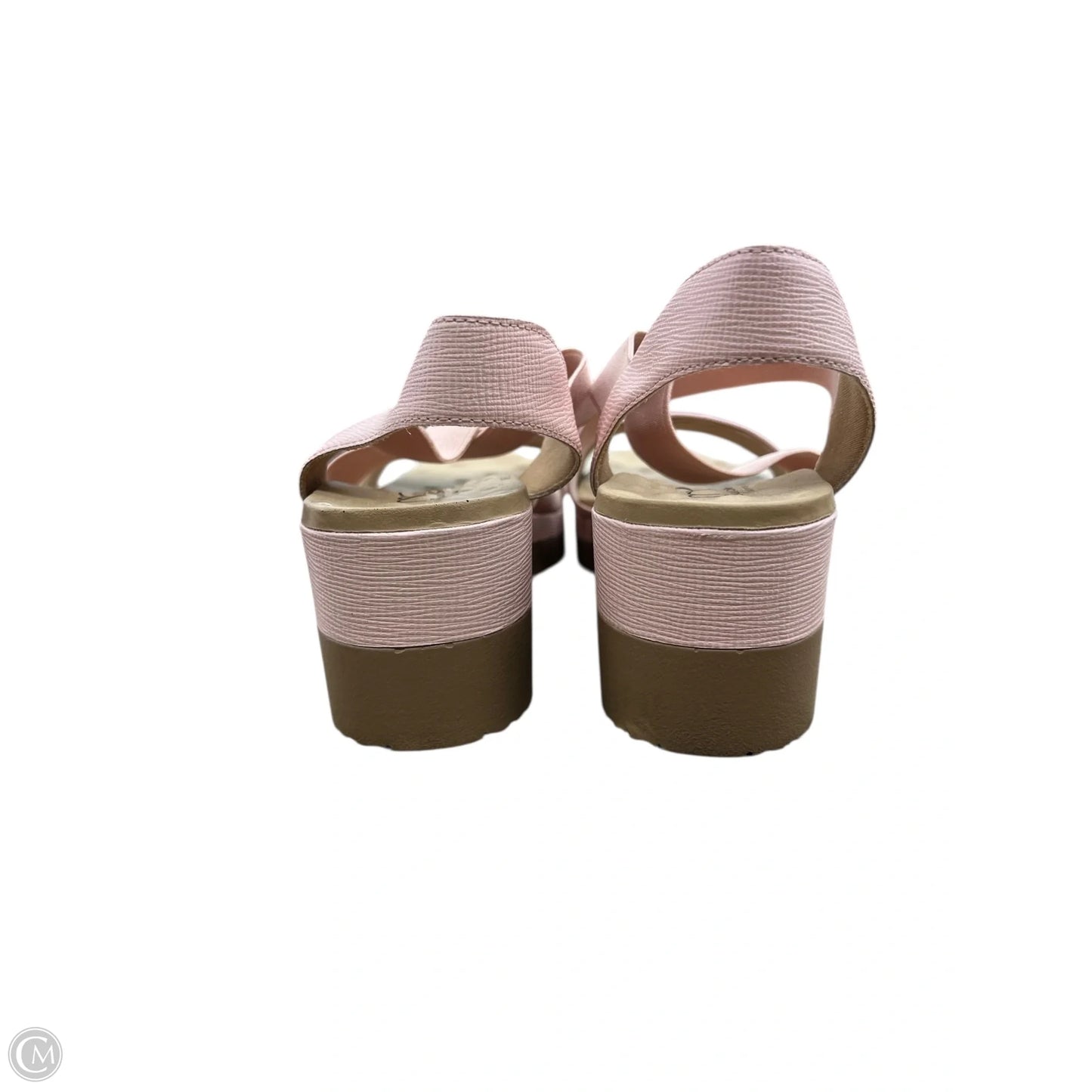 Sandals Flats By Clothes Mentor In Pink, Size: 8