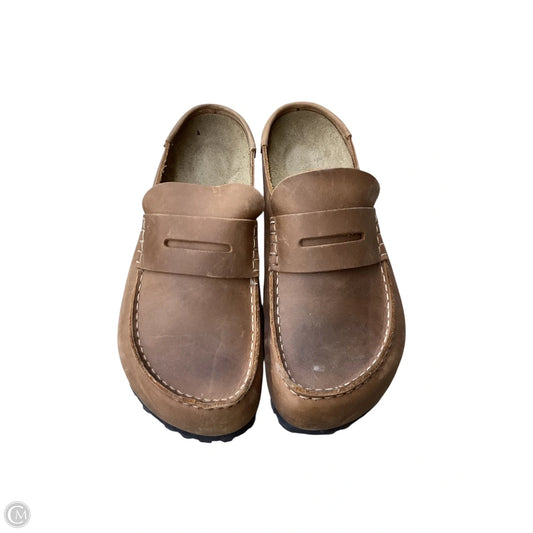 Shoes Flats By Birkenstock In Brown, Size: 11