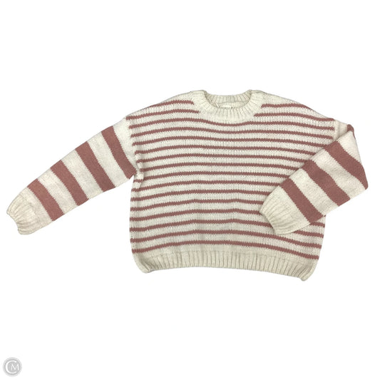 Sweater By Dreamers In Cream, Size: Xl