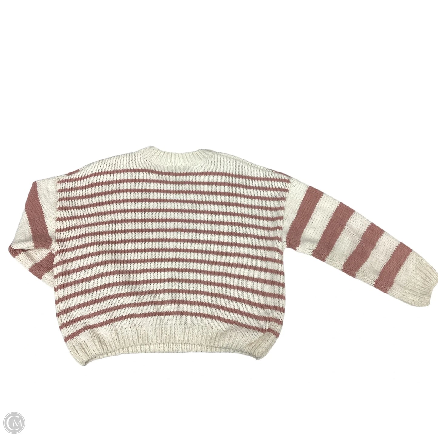 Sweater By Dreamers In Cream, Size: Xl