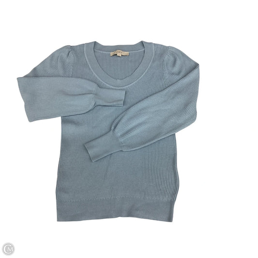Sweater By Loft In Blue, Size: S