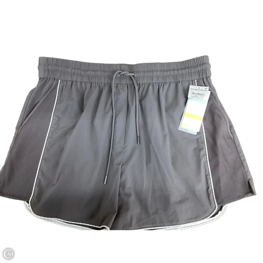 Athletic Shorts By Zella In Grey, Size: L