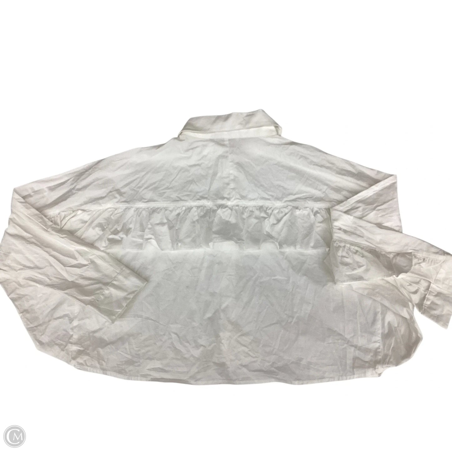 Top Long Sleeve By Karlie In White, Size: M