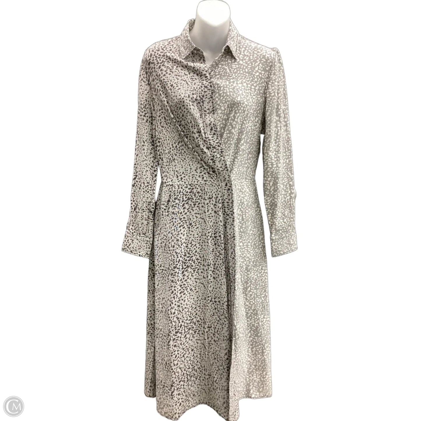Dress Casual Maxi By Rag And Bone In Black & Grey, Size: S