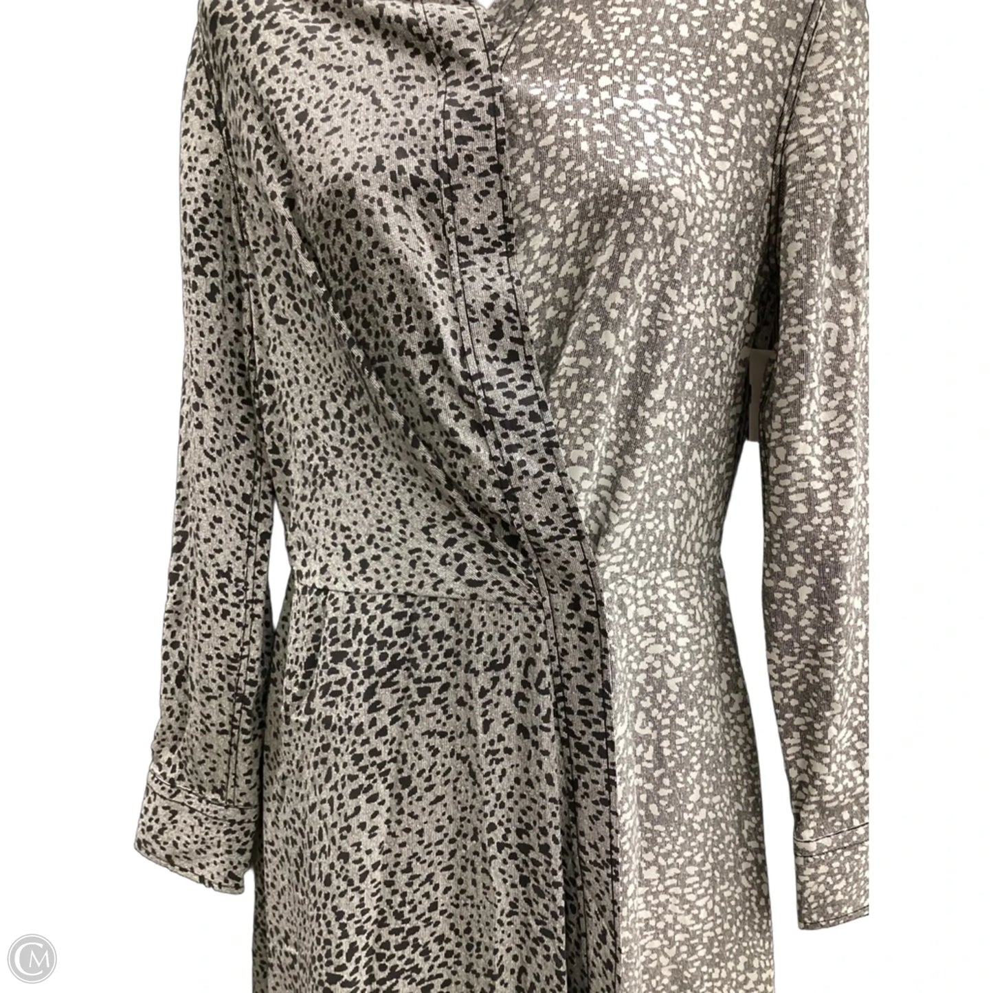 Dress Casual Maxi By Rag And Bone In Black & Grey, Size: S