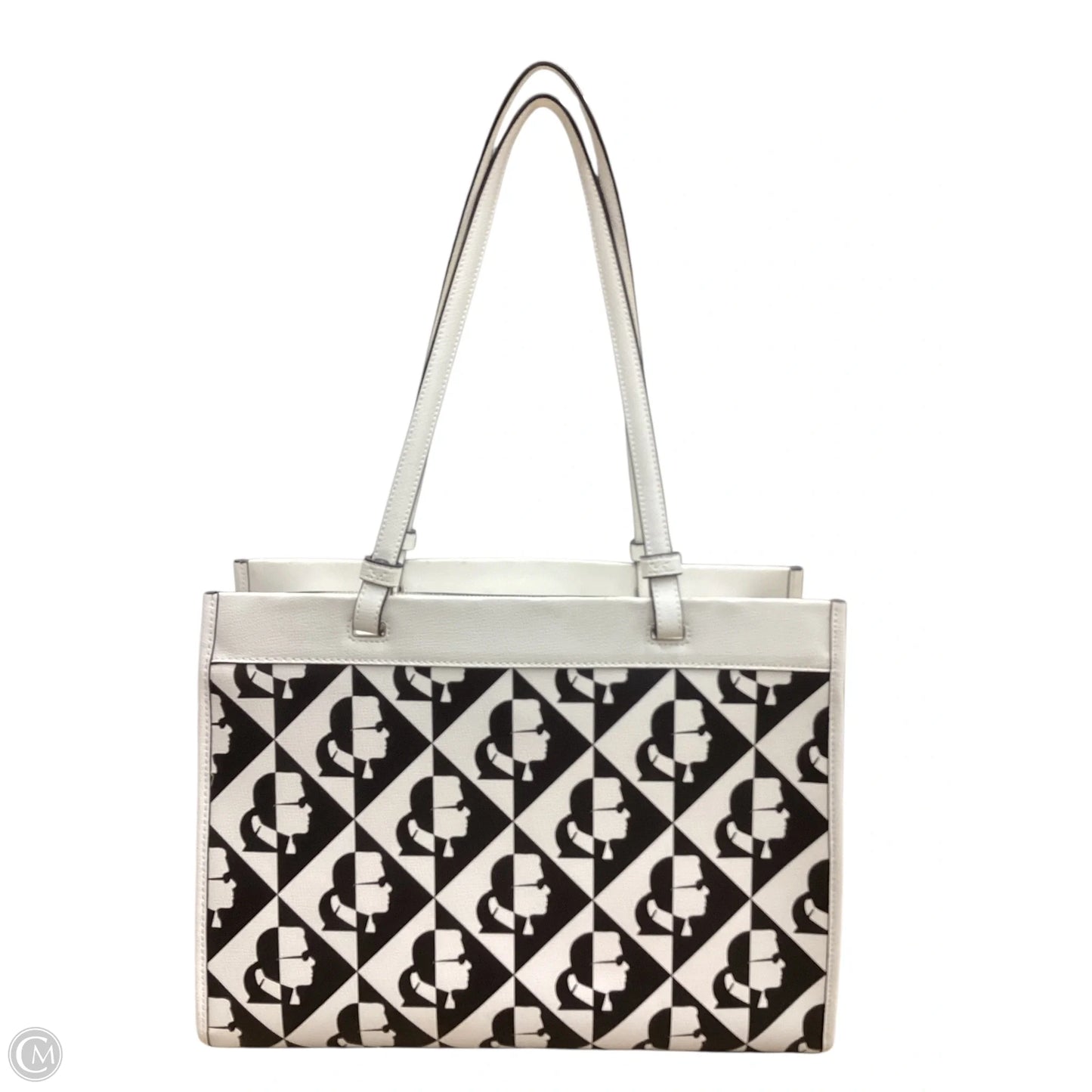 Tote Designer By Karl Lagerfeld, Size: Large