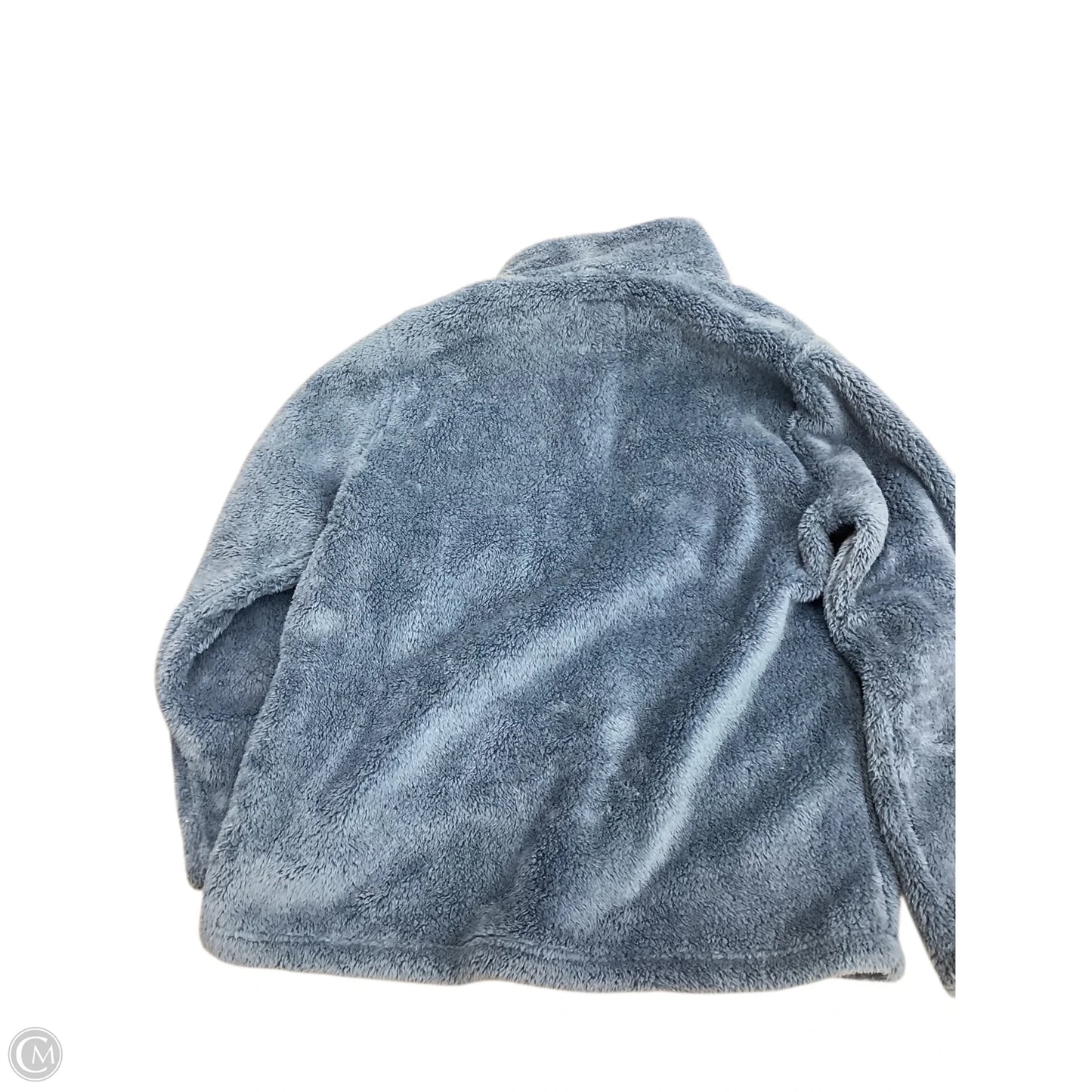 Jacket Fleece By Simply Southern In Blue, Size: Xl