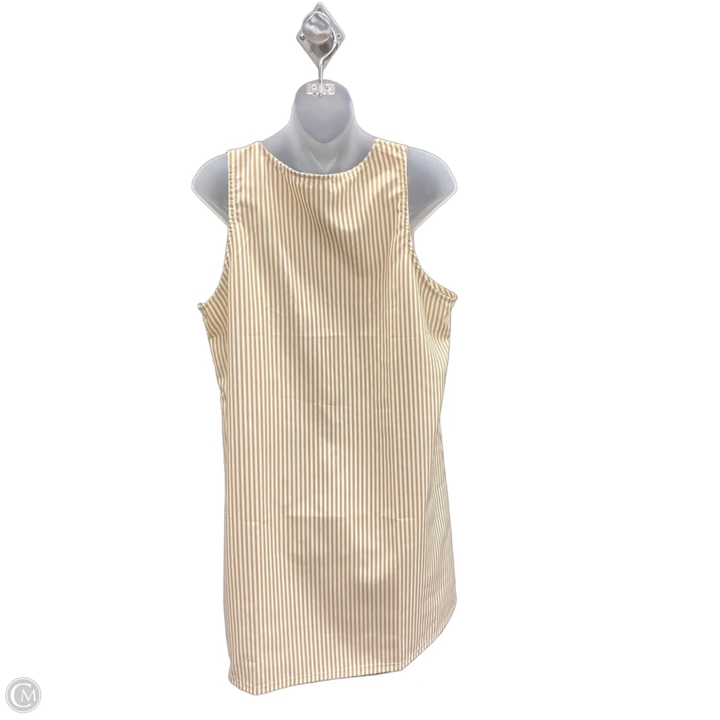Dress Casual Short By Clothes Mentor In Tan, Size: M