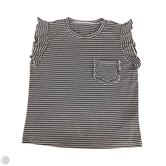 Top Short Sleeve Basic By Shein In Gold, Size: Xl