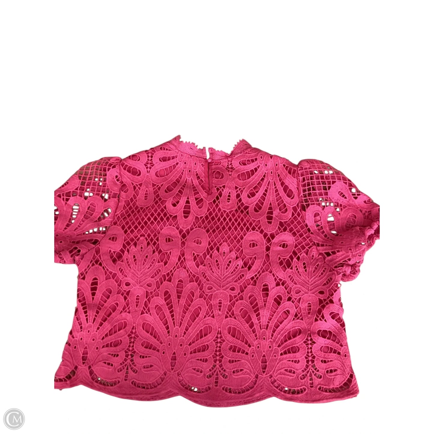 Top Short Sleeve Basic By Clothes Mentor In Pink, Size: S