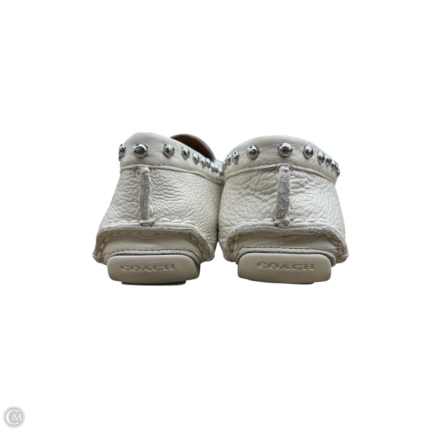 Shoes Designer By Coach In Cream, Size: 5