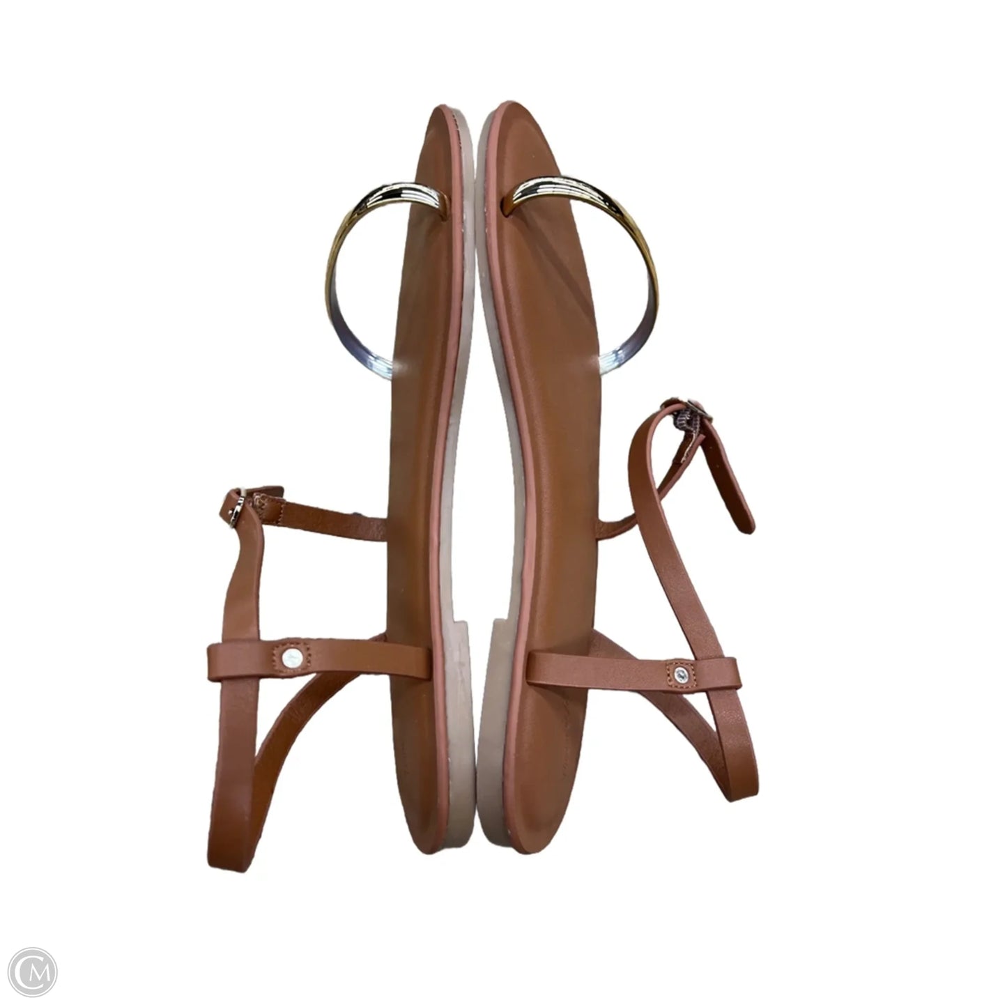 Sandals Flats By Universal Thread In Brown, Size: 8