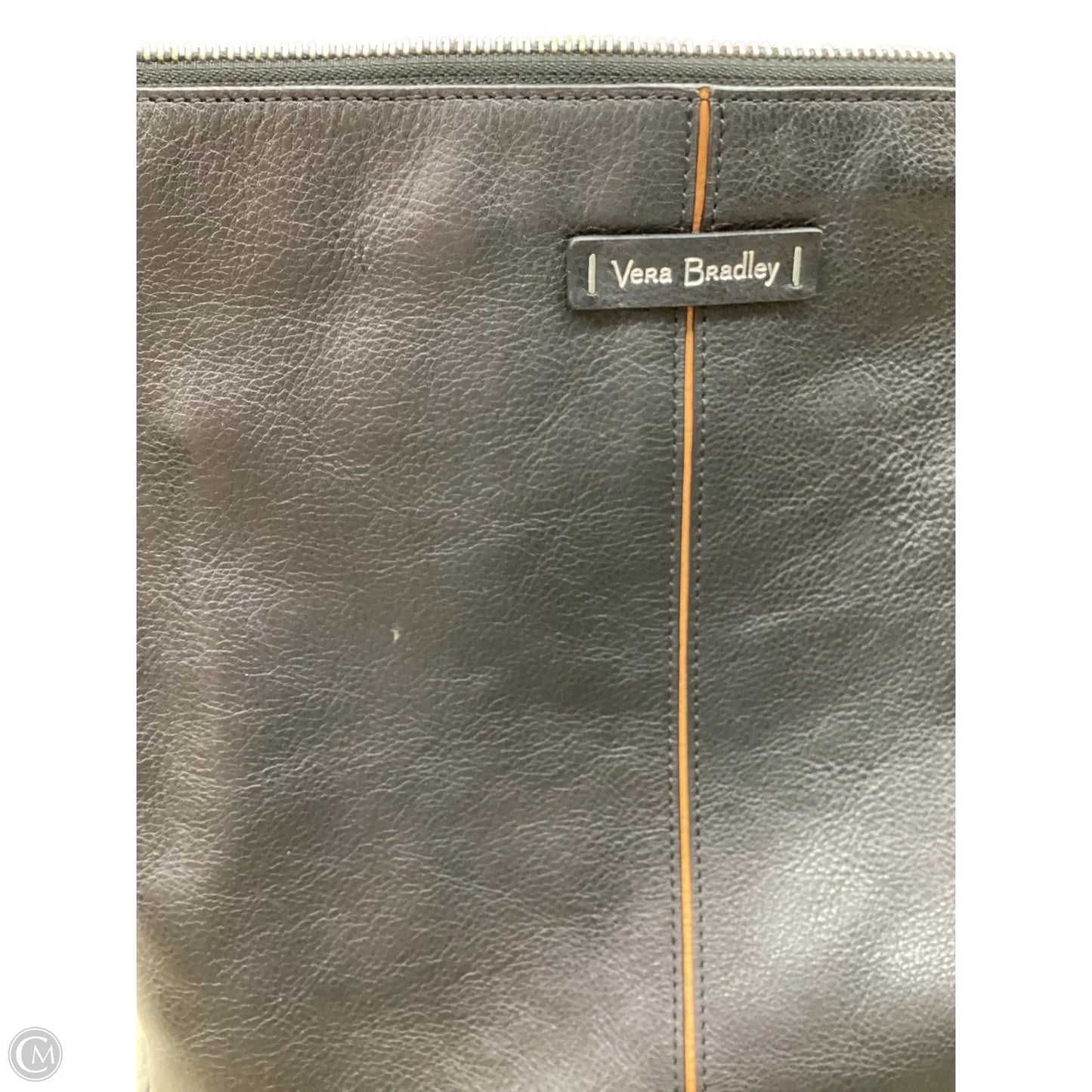 Handbag Leather By Vera Bradley, Size: Medium