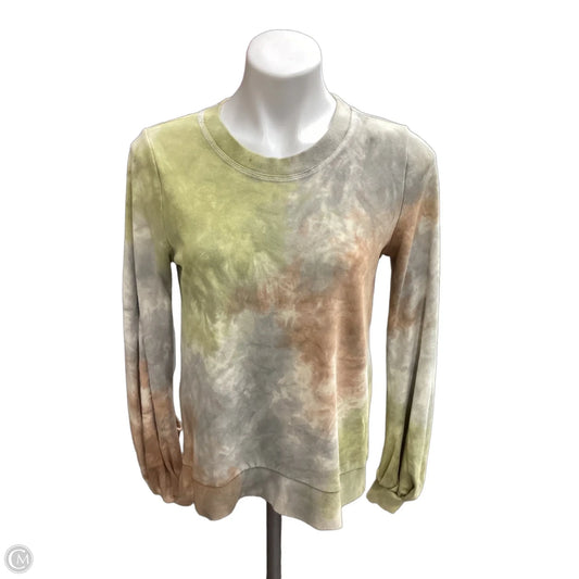 Sweatshirt Crewneck By Mystree In Tie Dye Print, Size: S